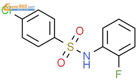 Benzenesulfonamide Chloro N Fluorophenyl