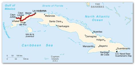 Biran Cuba Map