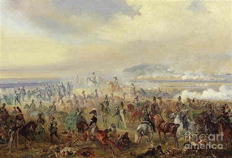 The Battle Of Leipzig In October 1813 By Heritage Images