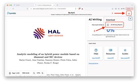 Cek Tulisan AI Menggunakan AI Writing Detection Turnitin