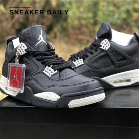 Giày Air Jordan 4 Retro LS Oreo 2015 314254 003