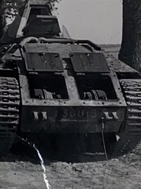 Foto Wk Ww Franz Sischer Panzer Mit Kennung Eur Picclick De