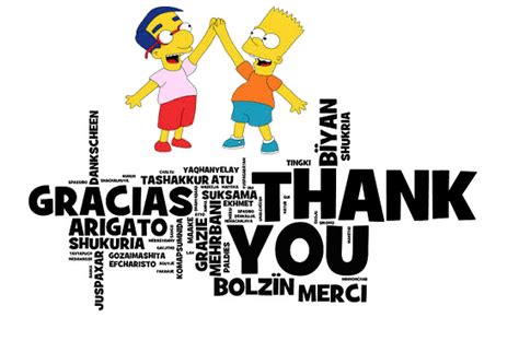 Thank You Thank You From Me To Youthe Simpsons Tapped Out