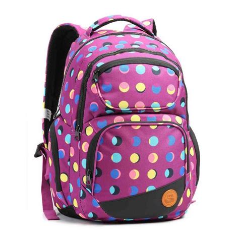 Mochila Feminina 18 Seanite Roxa Estampada Yins Mochilas Magazine Luiza