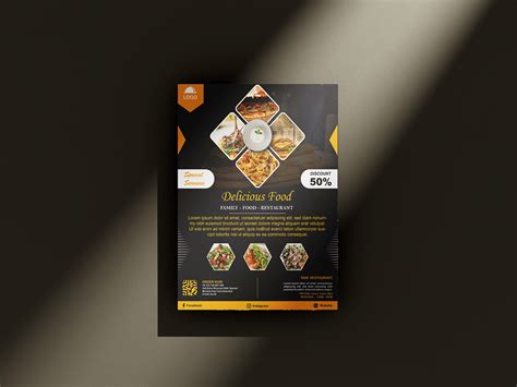 Restaurant Creative Flyer Design on Behance