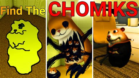 THE BACKROOMS Find The Chomiks Part 41 Roblox YouTube