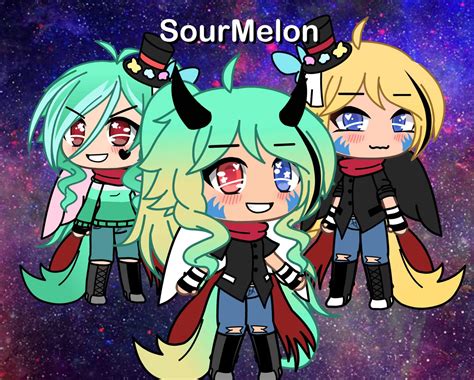 Howdy A Better Look At Us Made With Gacha Life And Sketch Vannamelon 🍉 The Official Amino