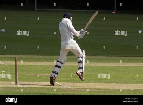 University Sport Uk Men S Cricket Stock Photo Alamy