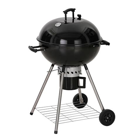 Charcoal Bbq Inch Kettle Grill Black Premium Outdoor Patio Backyard