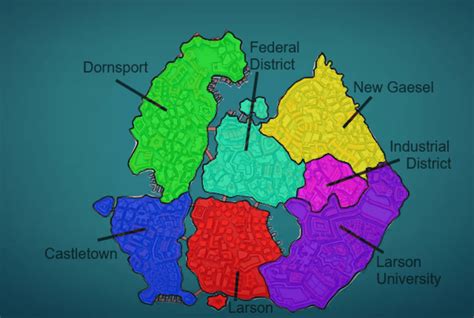 district map  roads map   city     questions