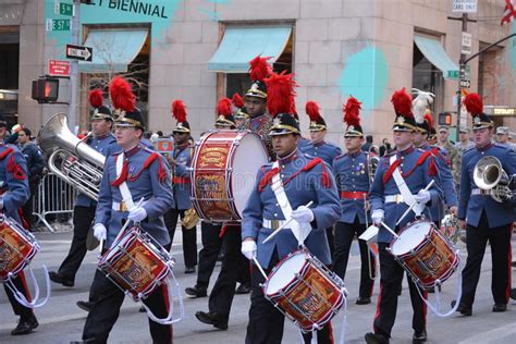 Drums at St Patrick S Parade Editorial Stock Image - Image of clothing ...