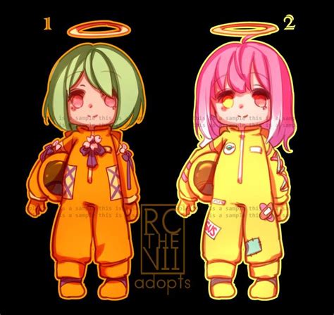 [CLOSED] among us chibi pair #13 by rcthevii on DeviantArt | Chibi, Art ...