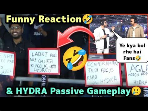 Casters Funny Reaction On HYDRA Fans Messages For Players YouTube