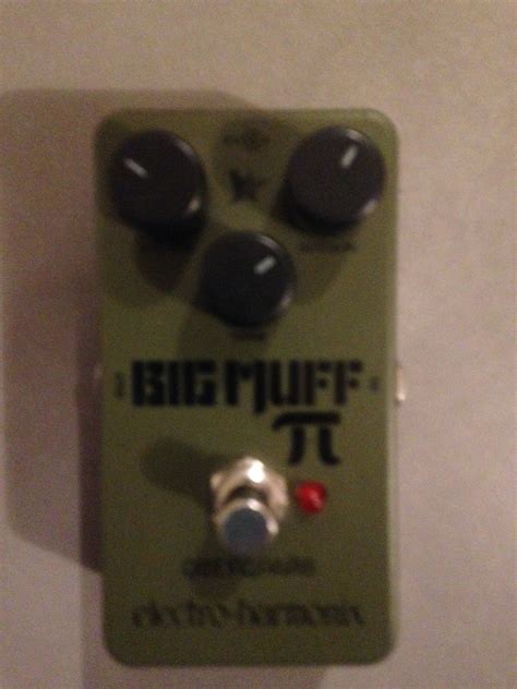 Green Russian Big Muff Pi Electro Harmonix Audiofanzine