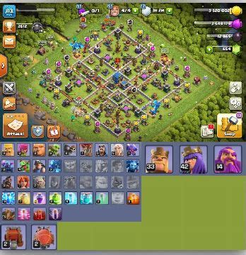 Conta Clash Of Clans CV 12 Level 113 Clash Of Clans GGMAX