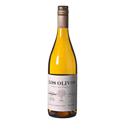 Zuccardi Los Olivos Chardonnay Fles 75 Cl Sligro Nl