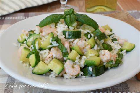 INSALATA Di RISO ZUCCHINE E GAMBERETTI Veloce Estiva E Fresca