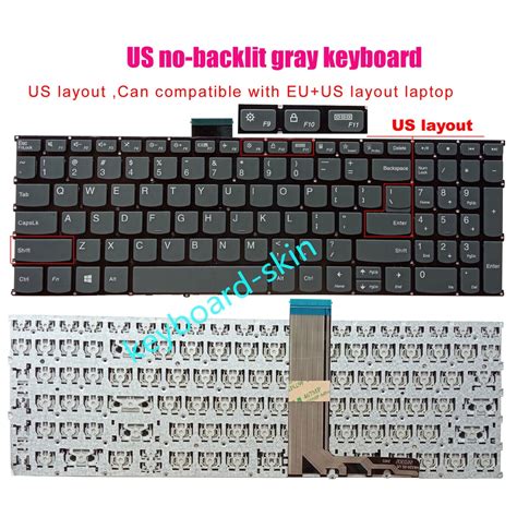 New Us Backlit No Backlit Keyboard For Lenovo Ideapad Ada