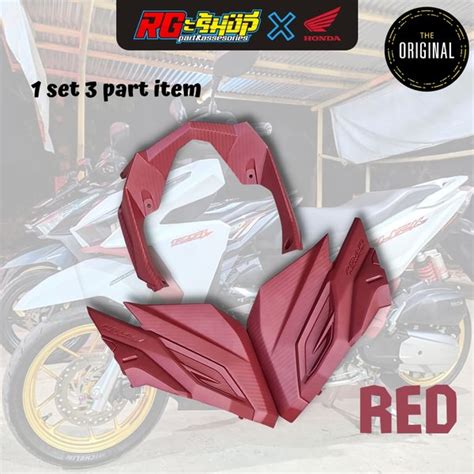 Jual Cover Inner Body Dek Kasar Vario 125 150 Led Old Merah Abu Abu