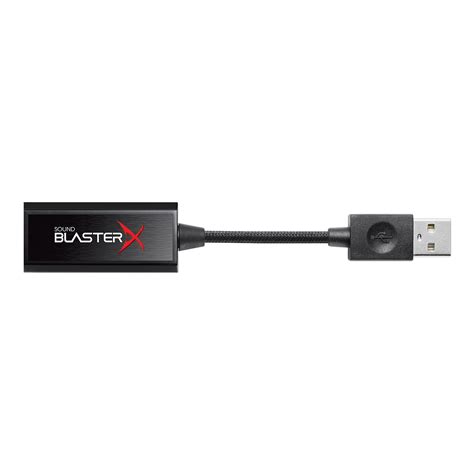 Creative Sound Blasterx G Carte Son Externe Ldlc Mus Ericorde