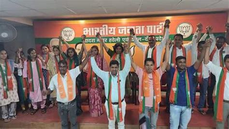 Major setback to Nitish Kumar’s party, 15 JDU members join BJP in Daman ...