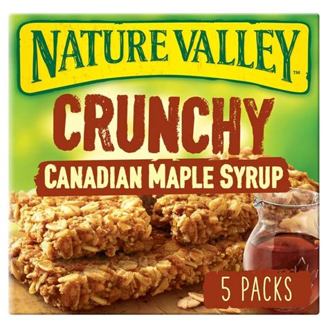 Ocado Nature Valley Maple Syrup Granola Bars 5 X 42gproduct Information