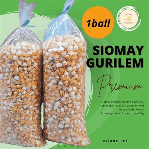 Jual Siomay Mini Gurilem Kg Topping Baso Aci Seblak Shopee Indonesia