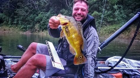 Pescaria De Caiaque De Tucunar Represa Cesp Paraibuna Caiaque As