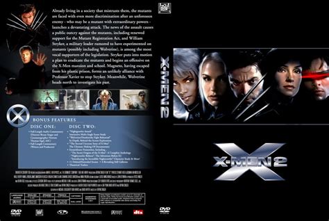 X2 X Men United Movie Dvd Custom Covers 1255x Men2 Dvd Covers