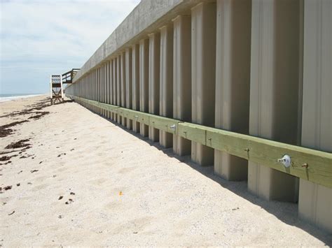 Reinforced Concrete Seawall - Daytona Dock and Seawall