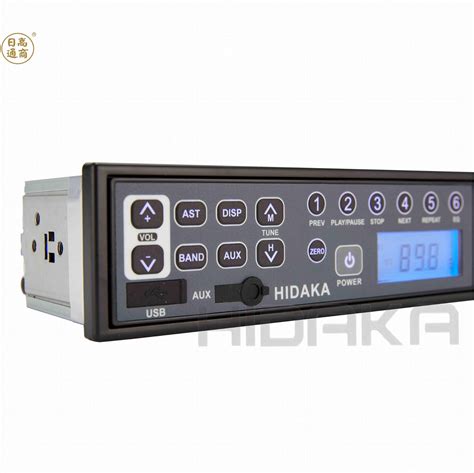 Hidaka 12v 24v Am Fm Hi M103 Excavator Radio Usb Aux Led For Hitachi Komatsu Cat Hidaka China