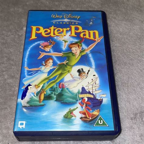 Peter Pan Walt Disney Classics Vhs Video Band Kassette Eur