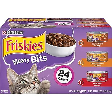 Amazon Purina Friskies Wet Cat Food Variety Pack Shreds Beef