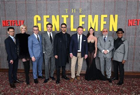 The Gentlemen Stars Turn Heads In Racy Attire On Red Carpet As David