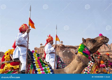 Bikaner Camel Festival In Rajasthan India Editorial Stock Photo