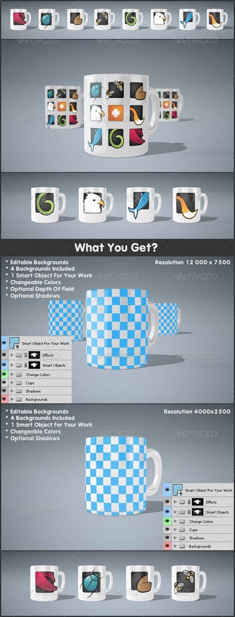 Mug Mock Ups By Alexandercho Graphicriver