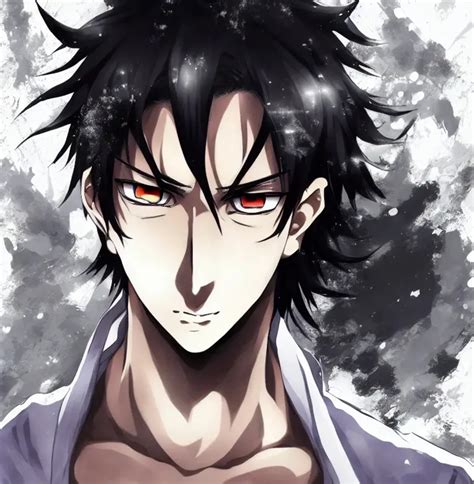 Anime Portrait Of Attractive Handsome Boy With Perfe Openart