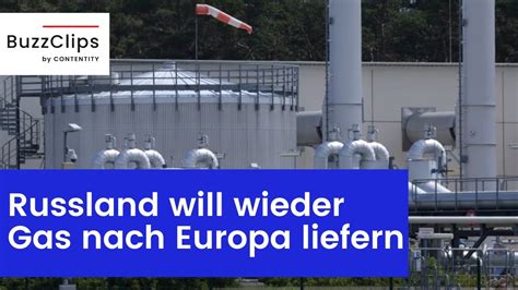 Russland Will Ab Donnerstag Wieder Gas Nach Europa Liefern YouTube