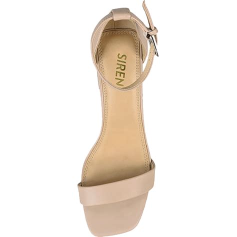 Siren Keeper Nude Leather Heels ShoeBeDoo