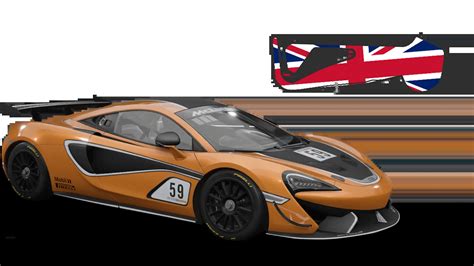 McLaren 570S GT4 ACC Snetterton Setup 1 9