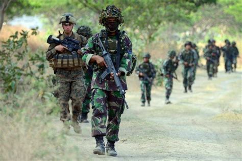 Garuda Militer Tni Dan Tentara As Gelar Latihan Bersama Tangani Bencana