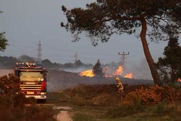 Fire In Canford Heath Michael Tomlinson