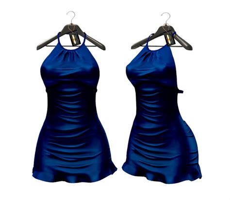 Second Life Marketplace Harmonia Original Mesh Blue Iris Dress Maitreya Slink