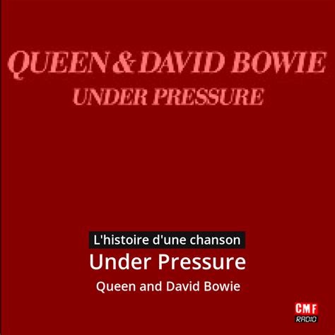 Lhistoire Dune Chanson Under Pressure Queen And David Bowie