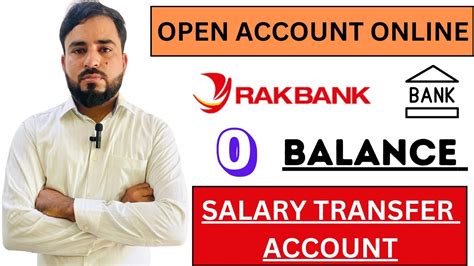 How To Open Rak Bank Salary Transfer Account Rak Bank Account Online