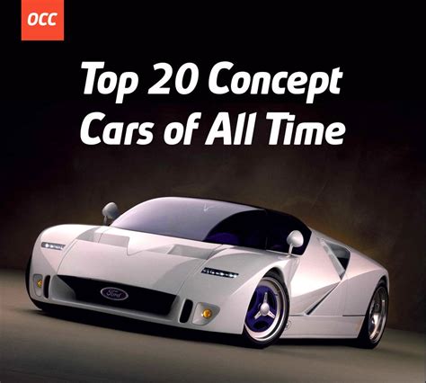 Top 20 Concept Cars of All Time – Old Concept Cars