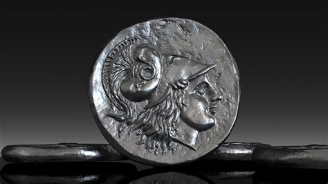 Silver Ancient Coins Collection 3D Model $79 - .3ds .fbx .obj .ma .max ...