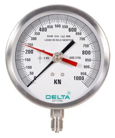 Inch Mm Delta Pressure Gauge Kn At In Bengaluru