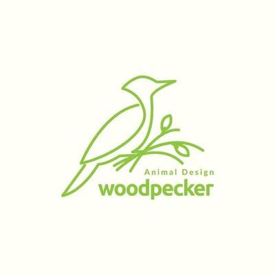 Woodpecker Logo Vector Art, Icons, and Graphics for Free Download