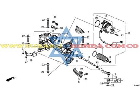 Terminales Direcci N Honda Crv Tachicar Y Mucho Mas